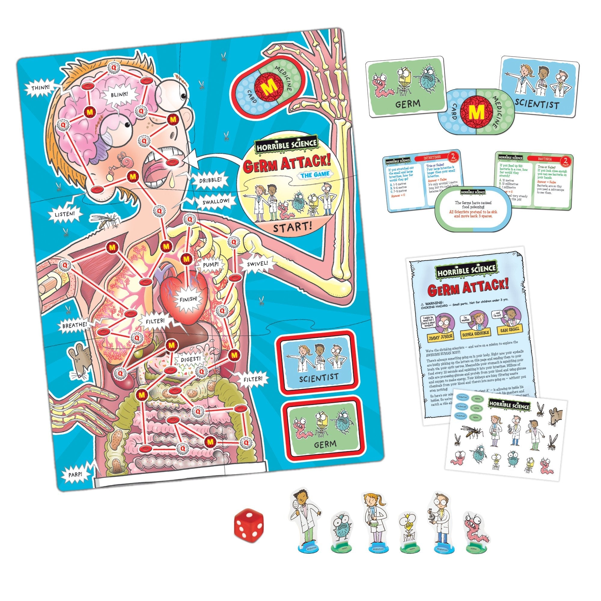 Horrible Science Game - Germ Attack!